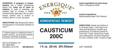 Enrg0875 Causticum 200c 5 24 21